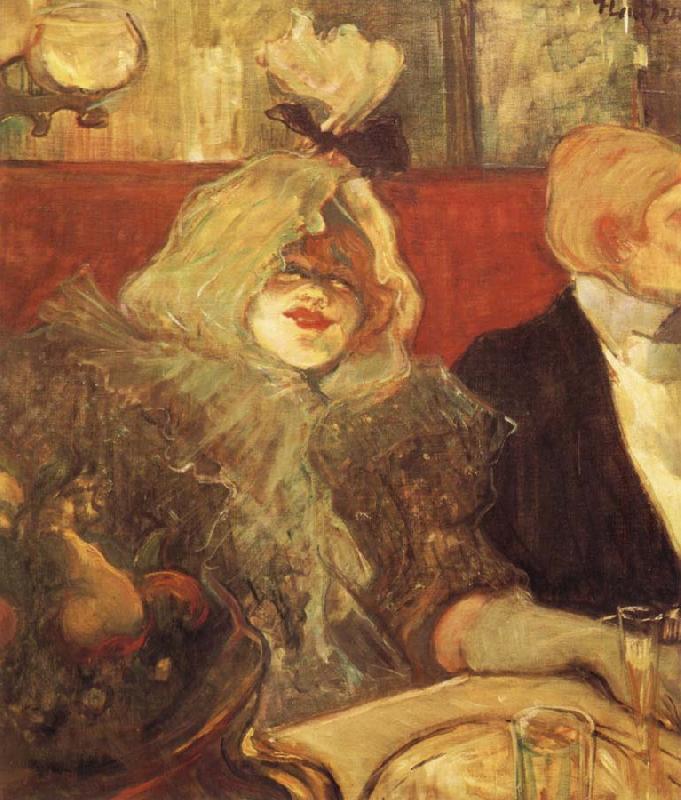 Henri de toulouse-lautrec Having dinner together oil painting image